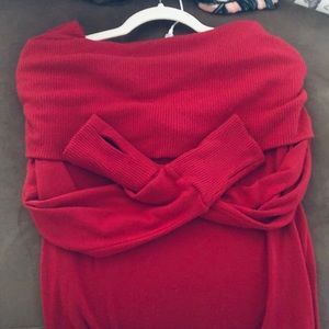Price⬇️🆕✨Michael Stars✨Soft Red Sweater